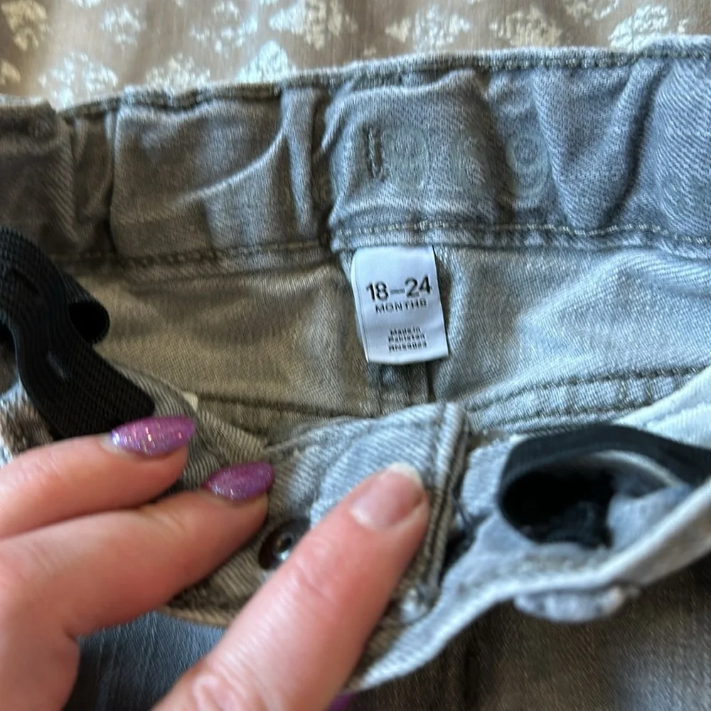 Gap grey jeans 18-24 month